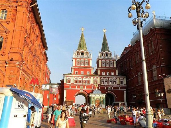 137-Воскресенские ворота и Иверская часовня